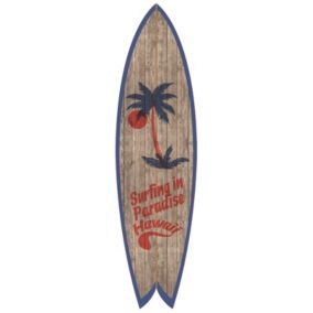 Planche de surf décorative paradise