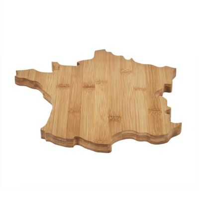 Planche à Fromage en Bois aux Formes de la France - HEXAGONE
