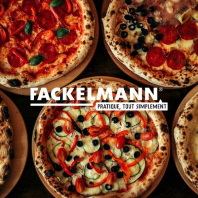 Planche à pizza et tarte flambée en bois 30 cm Fackelmann Wood Edition