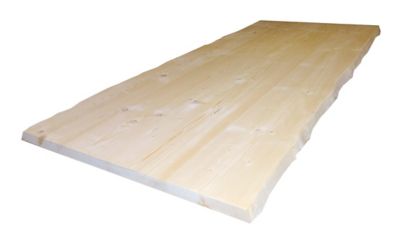 planche sapin 220 x 80 cm ep 40 mm sans ecorce castorama