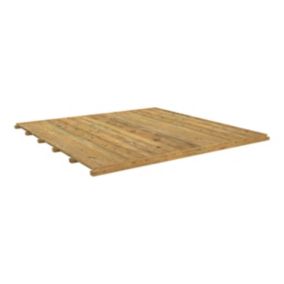 Plancher bois traité autoclave pour Abri de jardin Klikstrom Belaïa de surface intérieure de 7,3m²