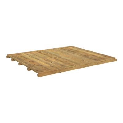 Plancher bois traité autoclave pour Abris de jardin Klikstrom Mokau de surface intérieure de 4m²
