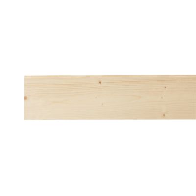 Plancher en épicéa L.2,05 m x l.14 cm x ep.20 mm