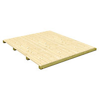 Plancher pour abri bois Taman 16,55 m² ép.34 mm