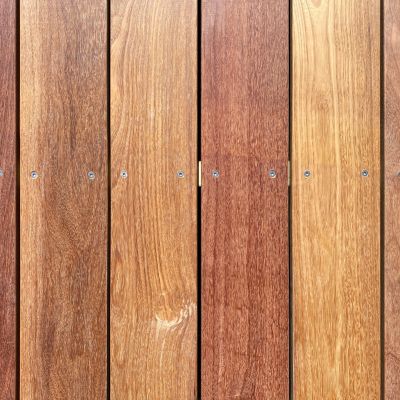 Planches de terrasse bois exotique CUMARU pour 40 m², Longueur 1,85 m.
