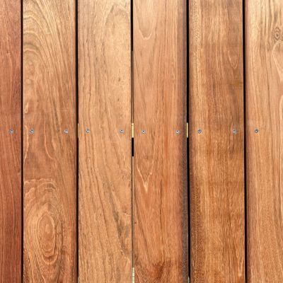 Planches de terrasse bois exotique JATOBA pour 20 m², Longueur 2,15 m.