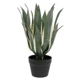 Plante artificielle Agave en Pot H 55 cm