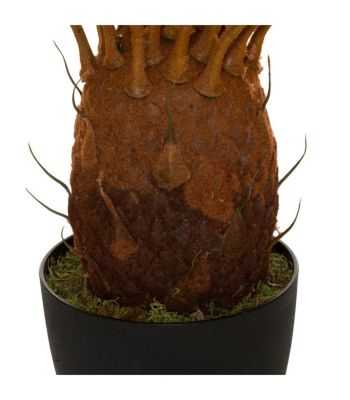 Plante artificielle Ananas en pot H 90 cm