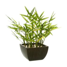 Plante artificielle Bambou en pot H 35 cm