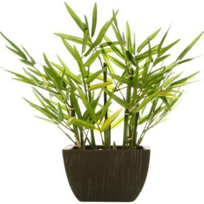 Plante artificielle Bambou en pot H 35 cm