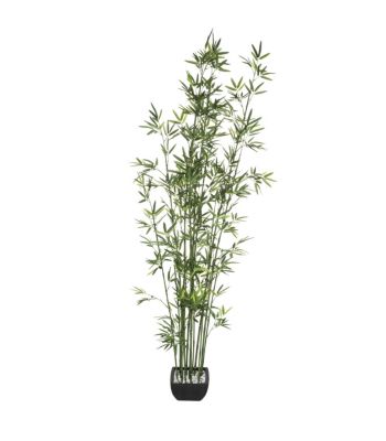 Plante artificielle Bambou Pot en Céramique H 180 cm