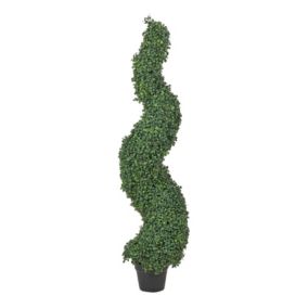 Plante artificielle BOXWOOD SPIRAL TREE 120 cm