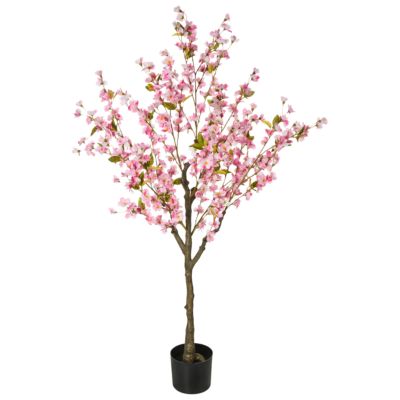 Plante artificielle CHERRY TREE 152 cm Rose