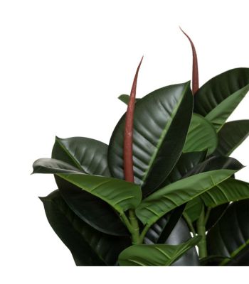 Plante artificielle Ficus Robusta en Pot H 120 cm