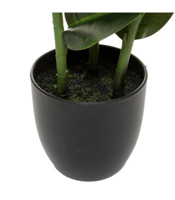 Plante artificielle Ficus Robusta en Pot H 120 cm