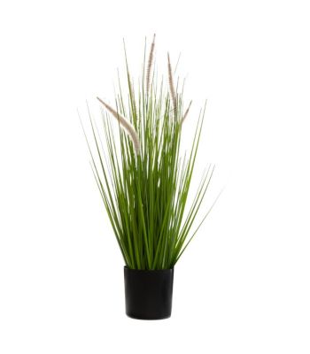 Plante Artificielle "Herbe Bunch" 70cm Vert