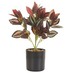 Plante artificielle TRADESCANTIA Rouge