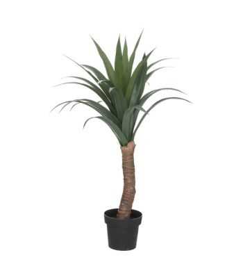 Plante artificielle Yucca palmier en pot H 110 cm