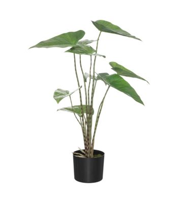 Plante artificielle Zebrina en pot H 74 cm