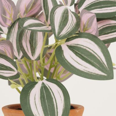 Plante tradescantia artificielle en pot 20cm