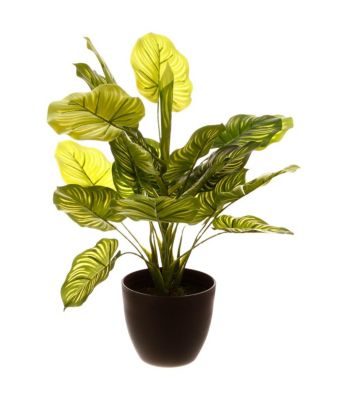 Plante verte artificielle en pot H 45 cm