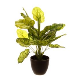 Plante verte artificielle en pot H 45 cm