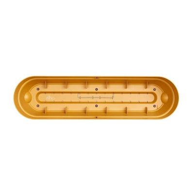 Planteur Rectangle Vibia - Plastique - Réservoir - diametre70 - Rose Poussiere Elho