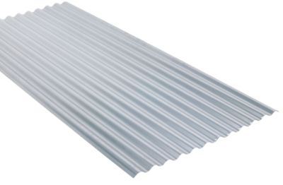 Plaque acier galvanisé petites ondes Bacacier - 200 x 90 cm