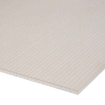 Plaque polycarbonate claire Ep.16 mm L.300 x l.98 cm ❘ Bricoman