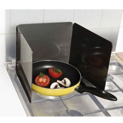 Plaque anti projection - Noir - GENIUS IDEAS