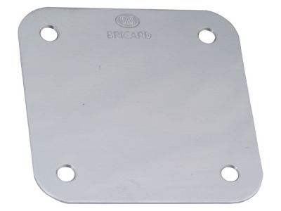 Plaque borgne Bricard cache perçage 70 x 70 mm