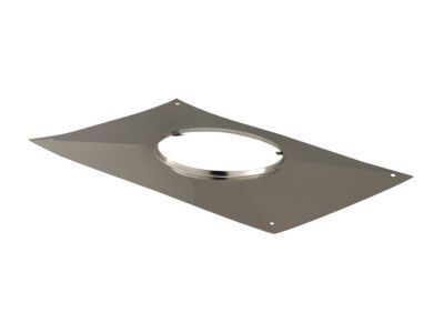Plaque d'étanchéité rectangulaire pour ø180 mm Poujoulat