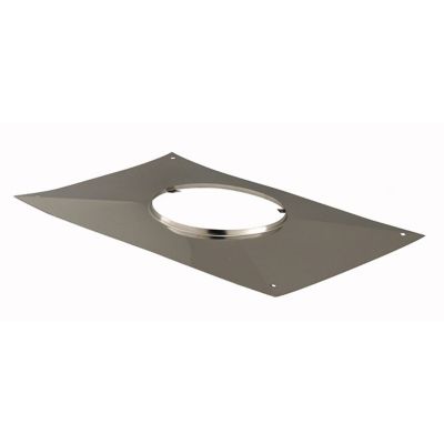 Plaque d'étanchéité rectangulaire pour ø 80 mm Poujoulat