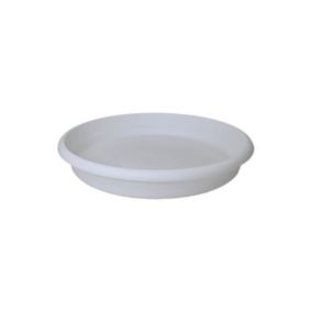 Plaque d'injection pour pot Terra 20cm Plastiken - Blanc