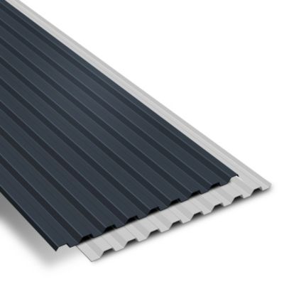 Plaque de bardage acier biface 450 x2000 mm Le profileur français