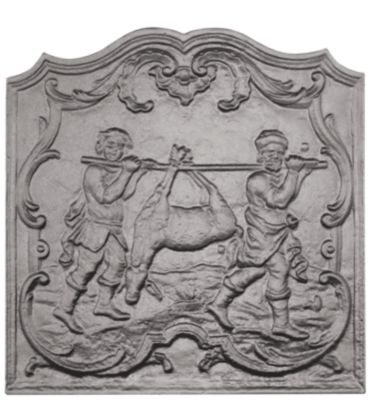 Plaque Fonte Cheminee Castorama