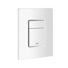 Plaque de commande WC GROHE Even blanc alpin