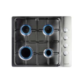 Plaque De Cuisson 4 ZONES / INOX - 7500W - BELDEKO - GAZ BOUTEILLE