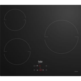 Plaque de cuisson à induction 3 zones Beko HII63400MT noir