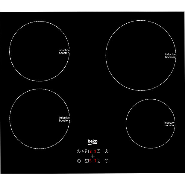 Plaque de cuisson à induction Beko HQI64400 AT, 4 foyers