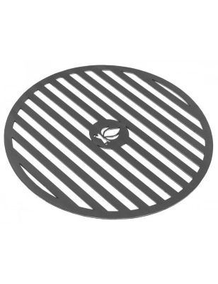 Plaque de cuisson avec grille pour braséro 80 cm