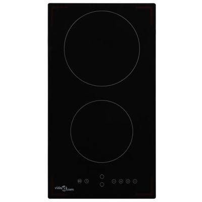 Plaque de cuisson Céramique 2 brûleurs Contrôle tactile 3000 W