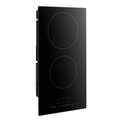 Plaque de cuisson induction 2 foyers - coloris noir - l.28,8 x P.52 x H.5,9 cm NN2ZID30EU