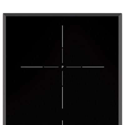 Plaque de cuisson induction 2 foyers Smeg coloris noir l.27 x P.51,5 x H.5,2 cm