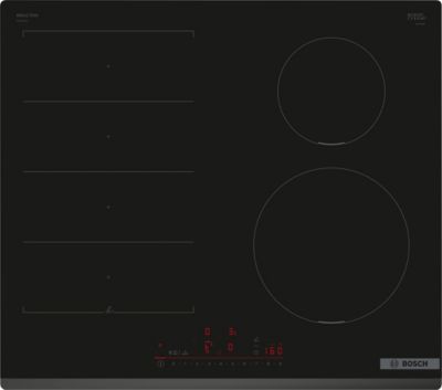 Plaque de cuisson induction 3 foyers - coloris noir - l.59,2 x P.52,2 x H.5,1 cm - Bosch PIX631HC1H