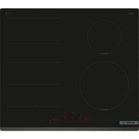 Plaque de cuisson induction 4 foyers Bosch coloris noir l.59,2 x P.52,2 x H.5,1 cm