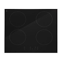 Plaque de cuisson induction 4 foyers Cooke & Lewis CLIND1BK-C