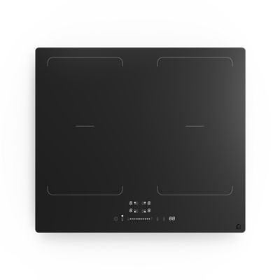 Plaque de cuisson induction 4 foyers GoodHome coloris noir l.59 x P.52 x H.6 cm