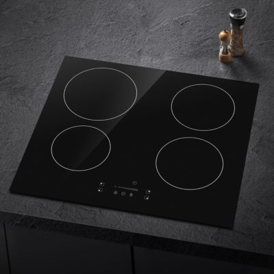 Plaque de cuisson induction 4 foyers NN4ZCR60EU noir l.59 x P.52 x H.5 cm