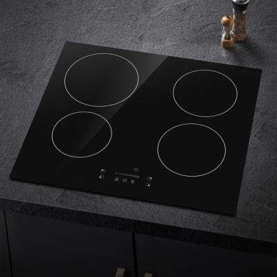 Plaque de cuisson induction 4 foyers NN4ZCR60EU noir l.59 x P.52 x H.5 cm